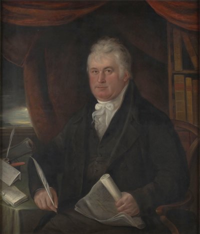 Portrait of Thomas Coke, 1st Earl of Leicester (Seventh Creation), British Politician and Agronomist (1754-1842) by Thomas Weaver